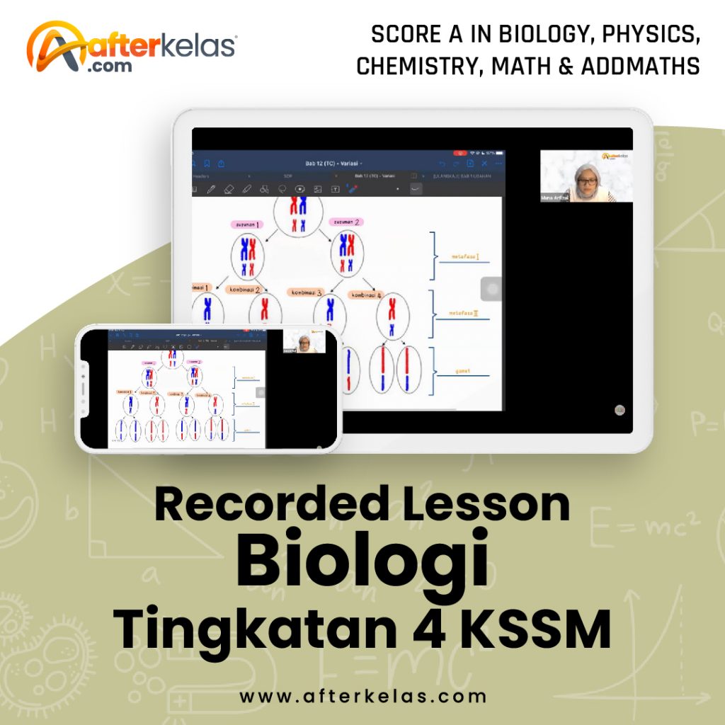 Recorded Lesson Biologi Tingkatan 4 KSSM Afterkelas