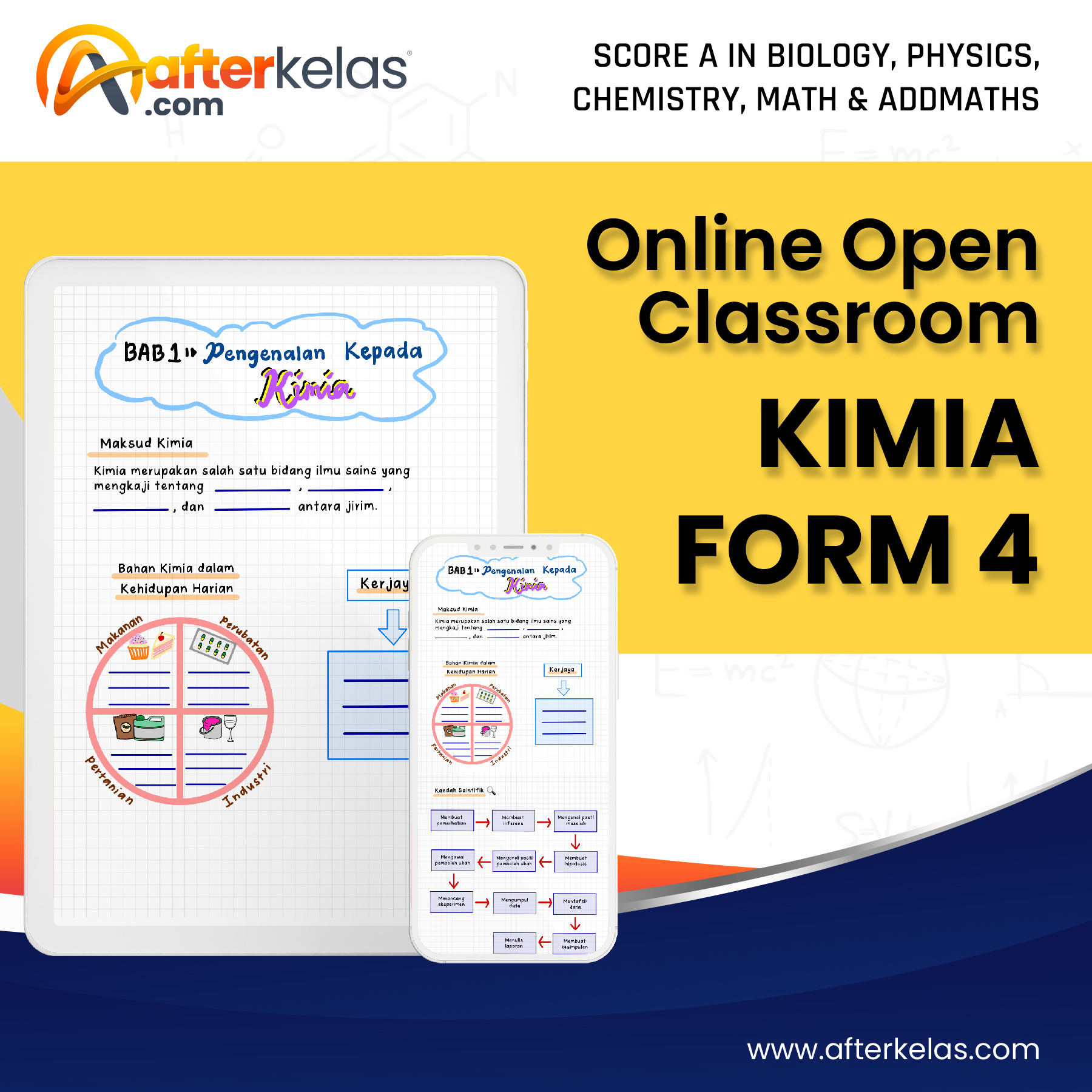 Open Classroom – Kimia F4 (BM)