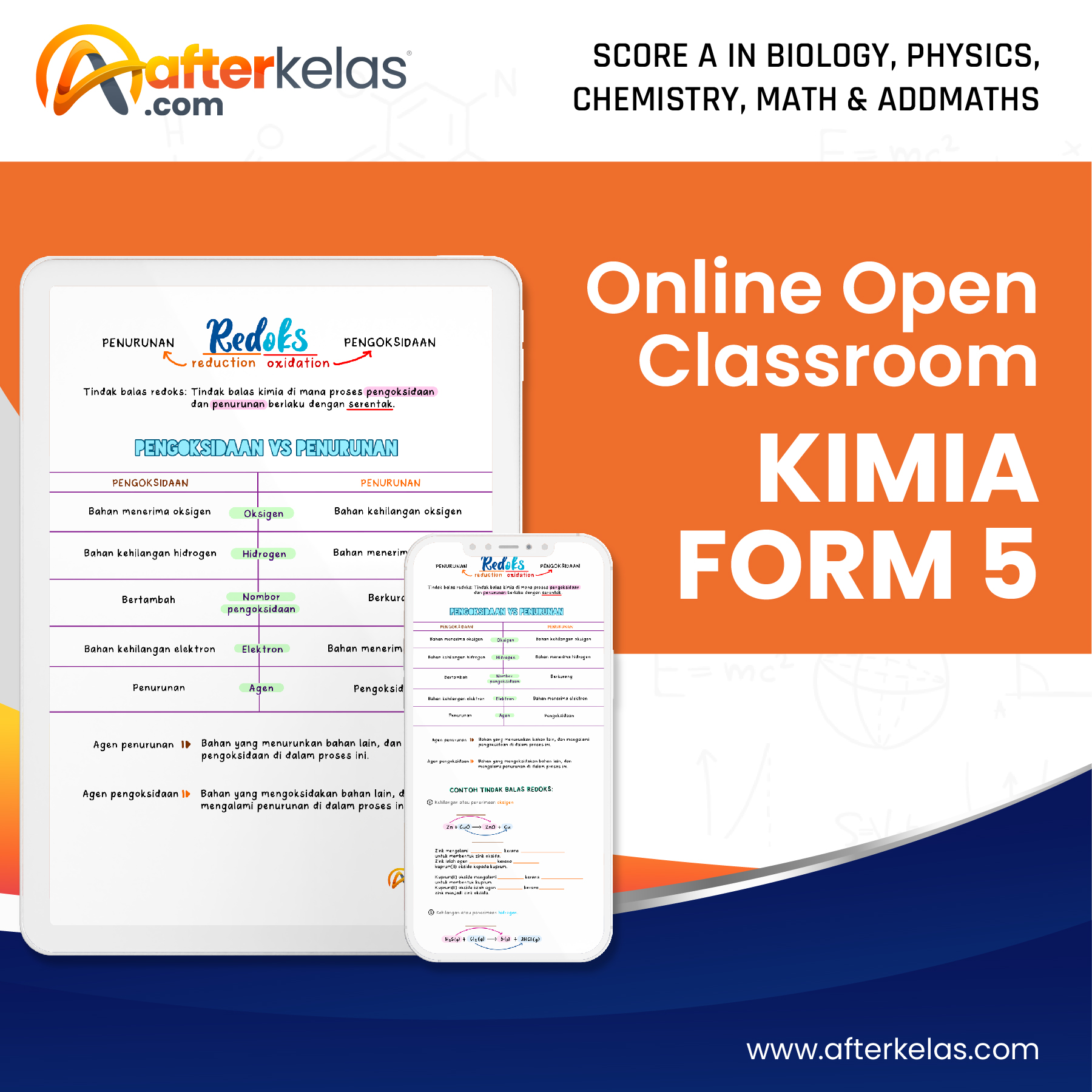 Open Classroom – Kimia F5 (BM)