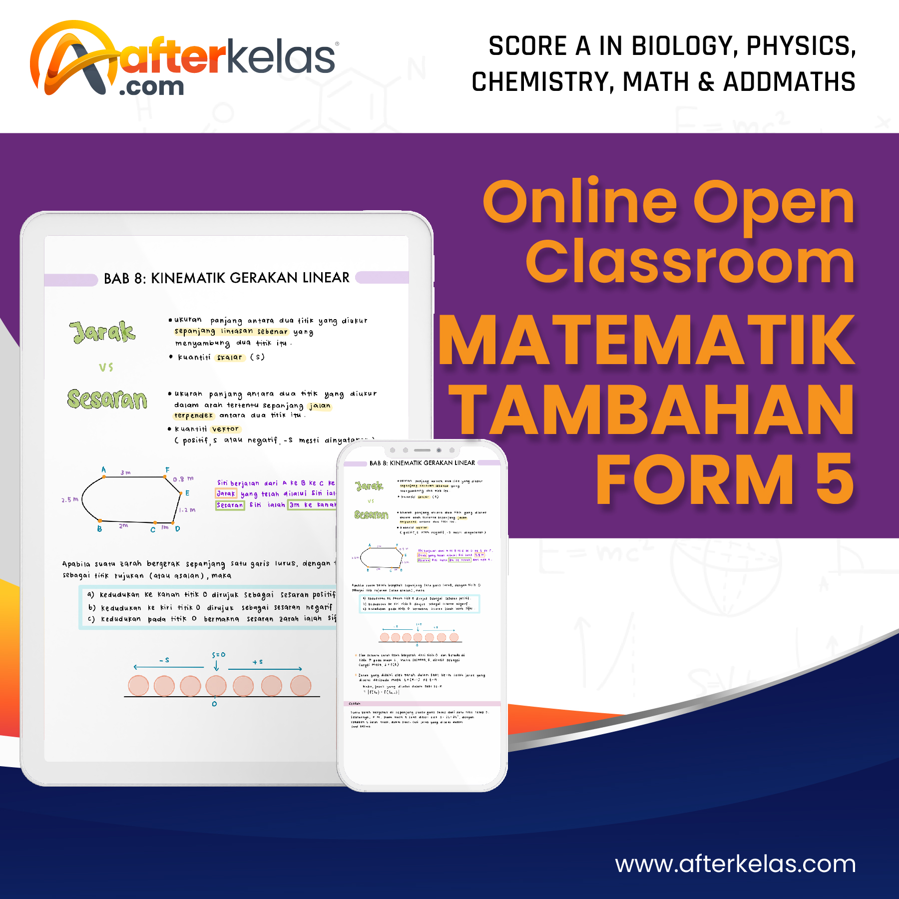 Open Classroom – Matematik Tambahan F5 (BM)