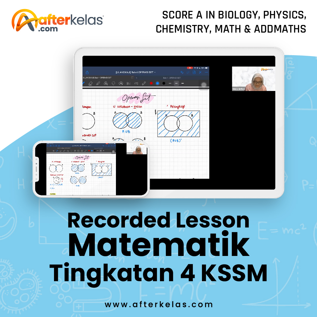 Recorded Lesson – Matematik Tingkatan 4 KSSM