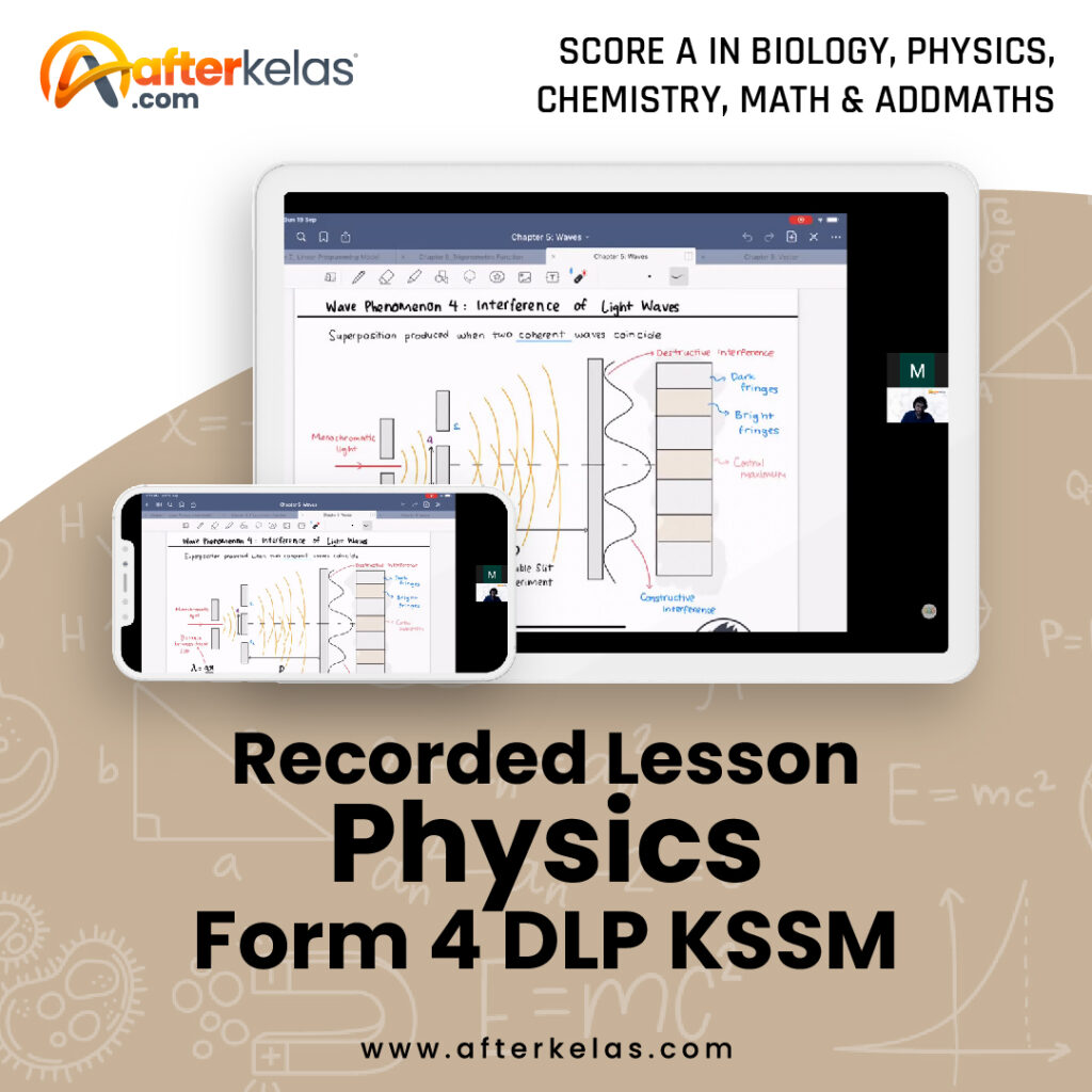 Recorded Lesson - Physics Form 4 DLP KSSM - Afterkelas