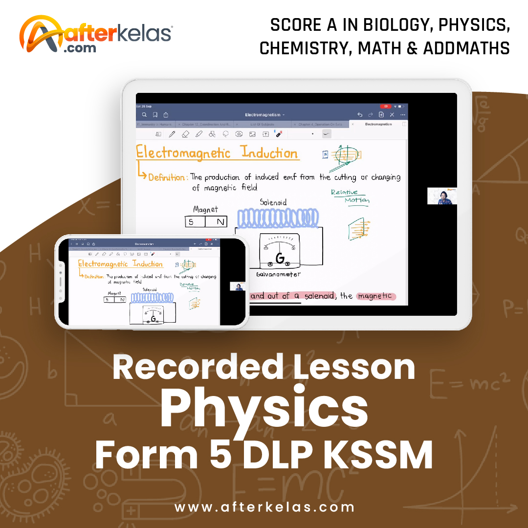 Recorded Lesson – Physics Form 5 DLP KSSM