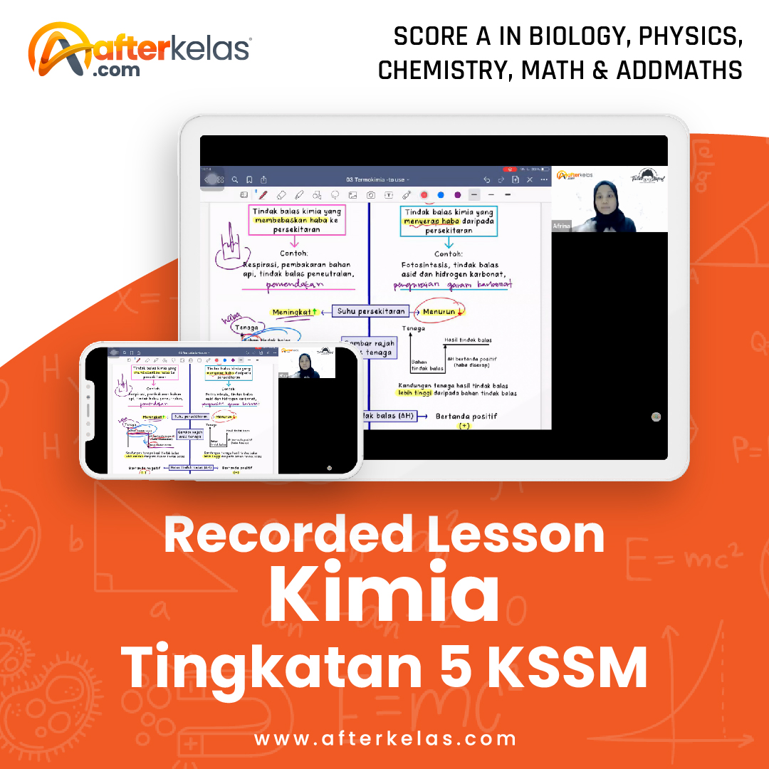 Recorded Lesson – Kimia Tingkatan 5 KSSM