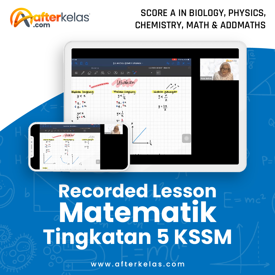 Recorded Lesson – Matematik Tingkatan 5 KSSM