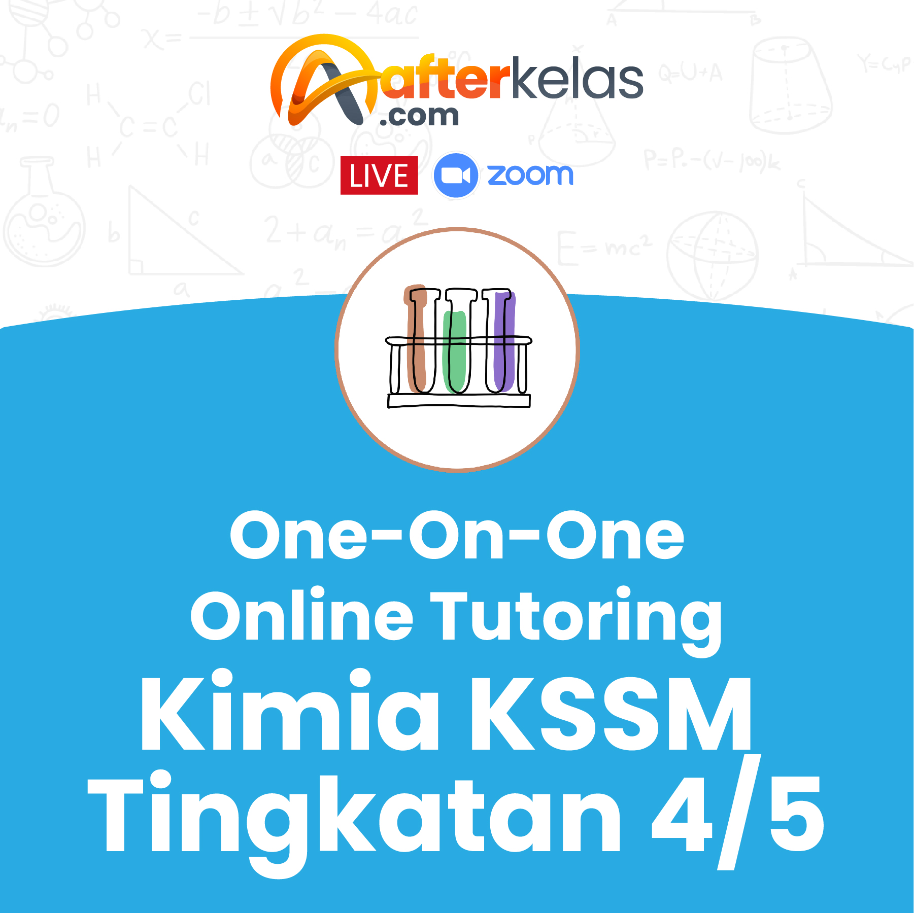 One-on-one online tutoring F4 Kimia BM KSSM – Tutor Syadza x Atiya Sophia