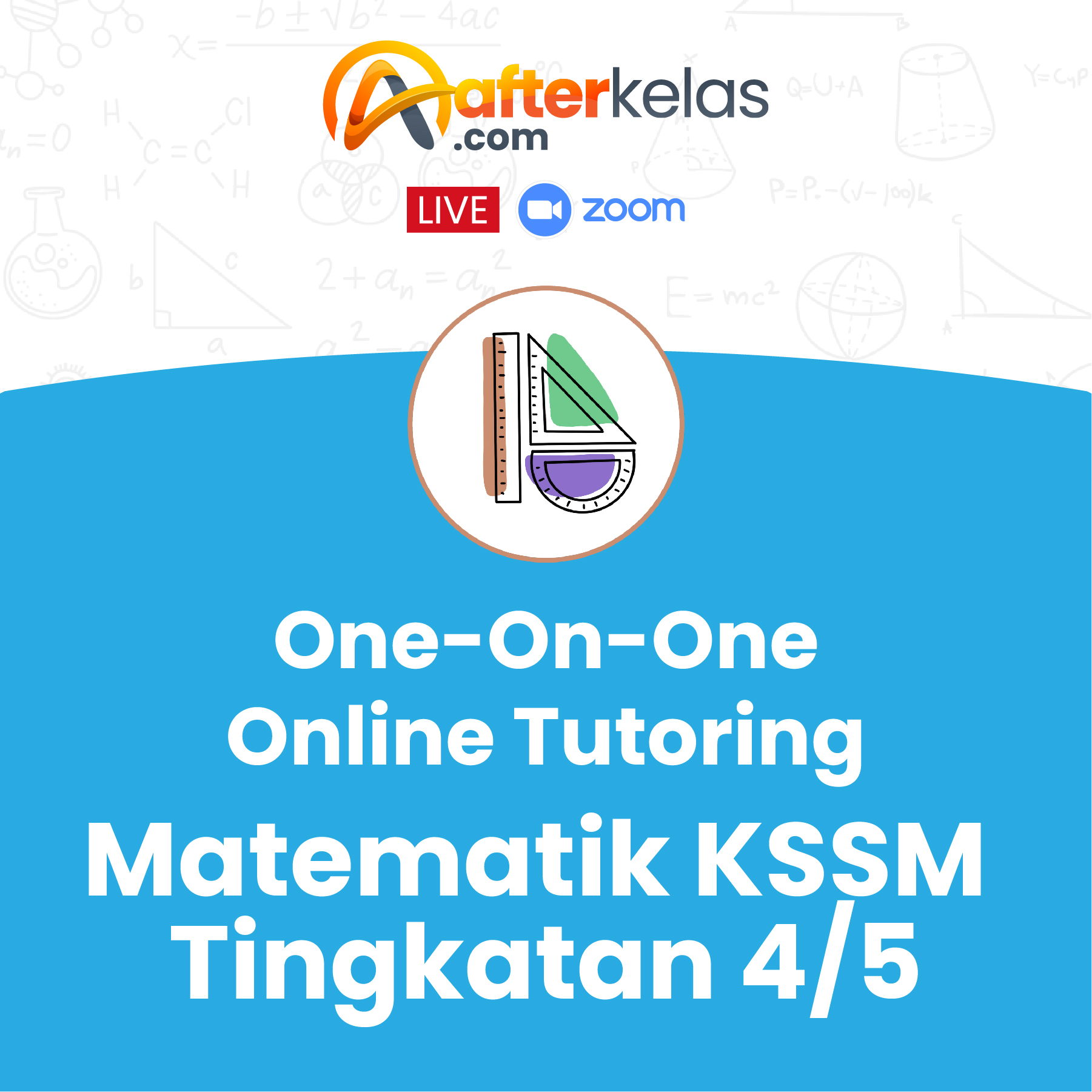One-on-one Online Tutoring Matematik BM F5 – Tutor Wali x Hisyam